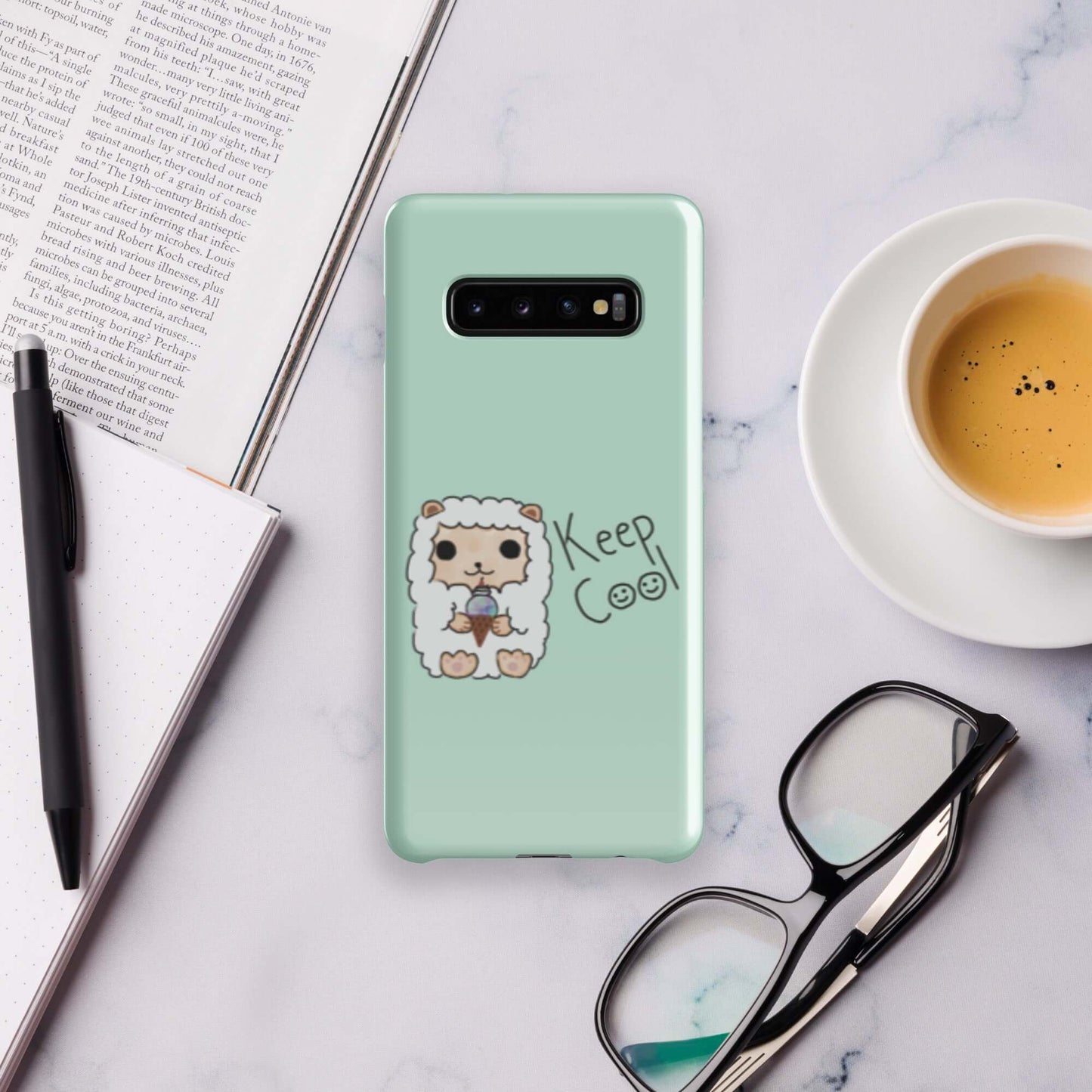 Snap case for Samsung®-Green