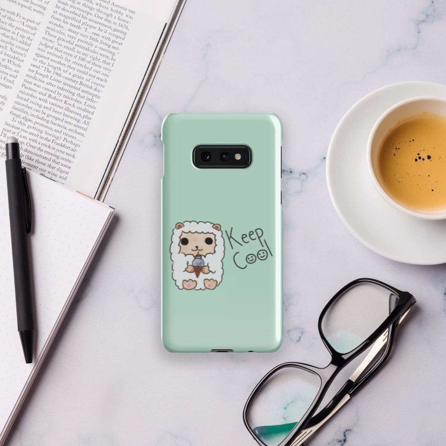 Snap case for Samsung®-Green