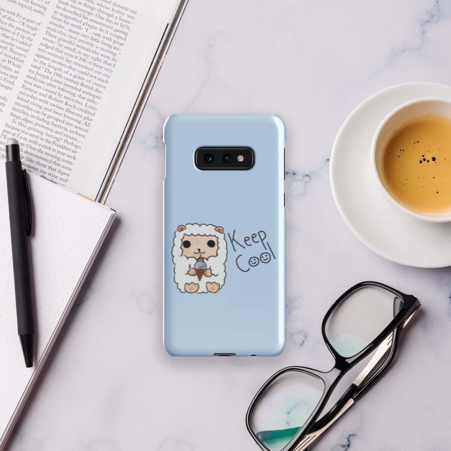 Snap case for Samsung®-Blue