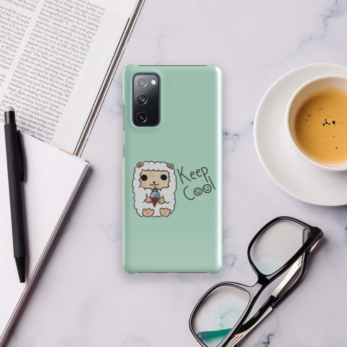 Snap case for Samsung®-Green