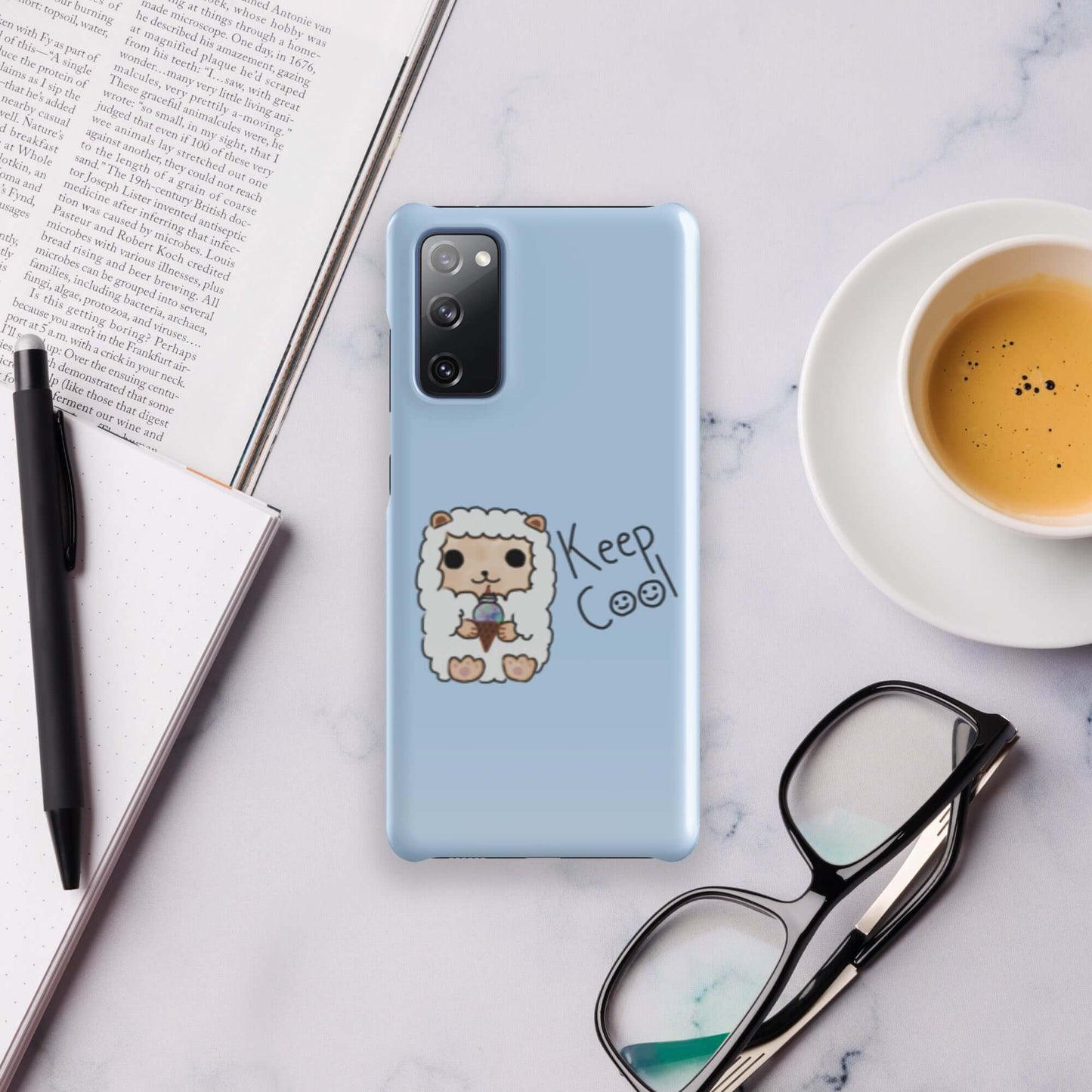 Snap case for Samsung®-Blue