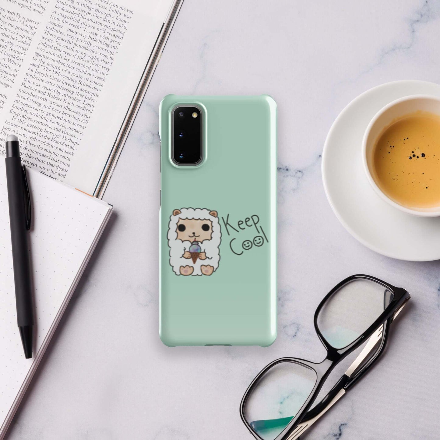 Snap case for Samsung®-Green