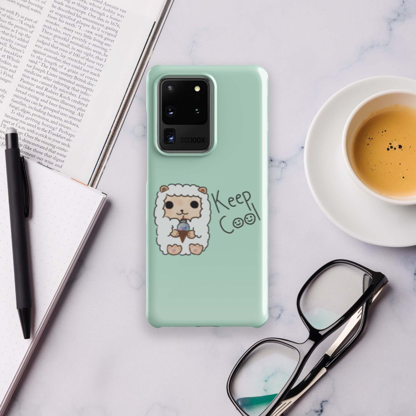 Snap case for Samsung®-Green