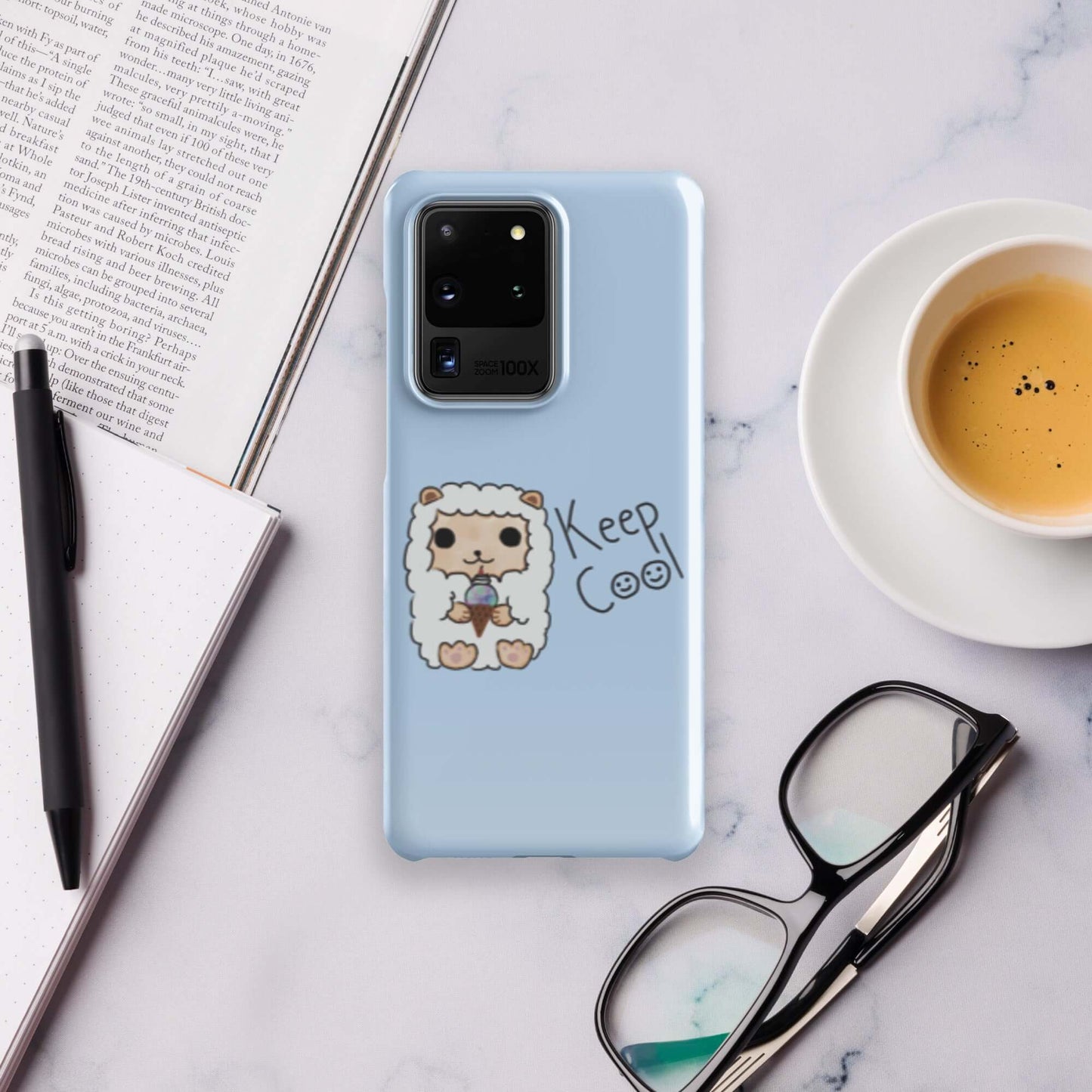 Snap case for Samsung®-Blue