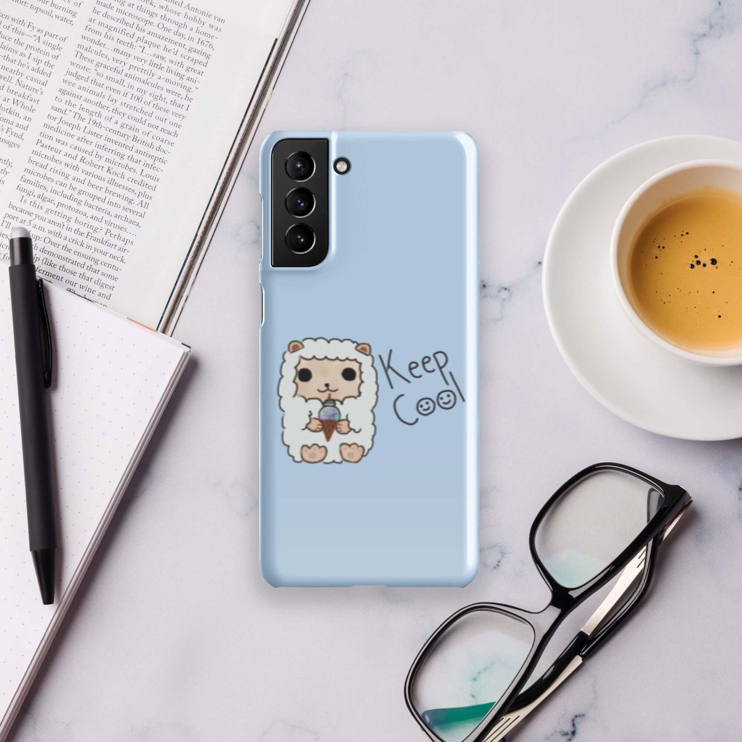 Snap case for Samsung®-Blue