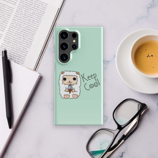 Snap case for Samsung®-Green