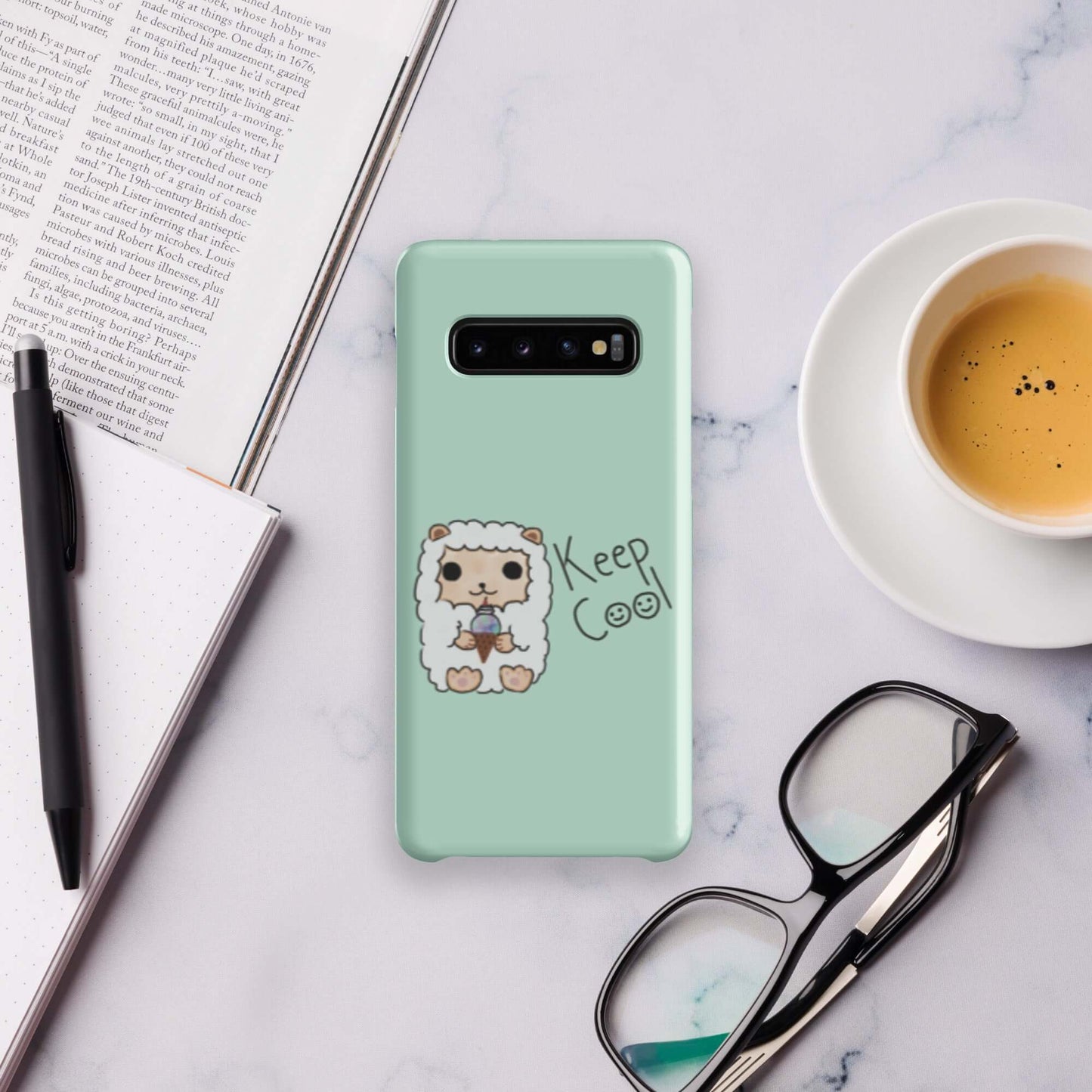 Snap case for Samsung®-Green