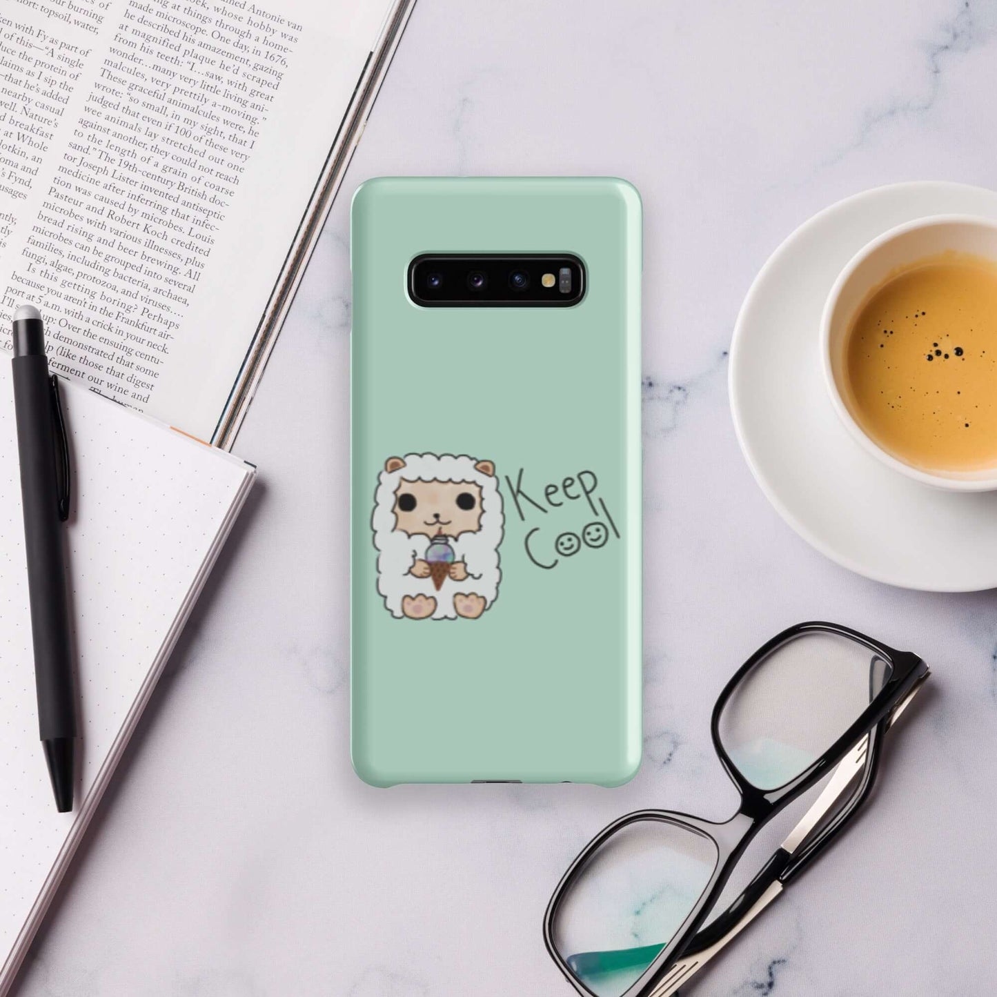 Snap case for Samsung®-Green