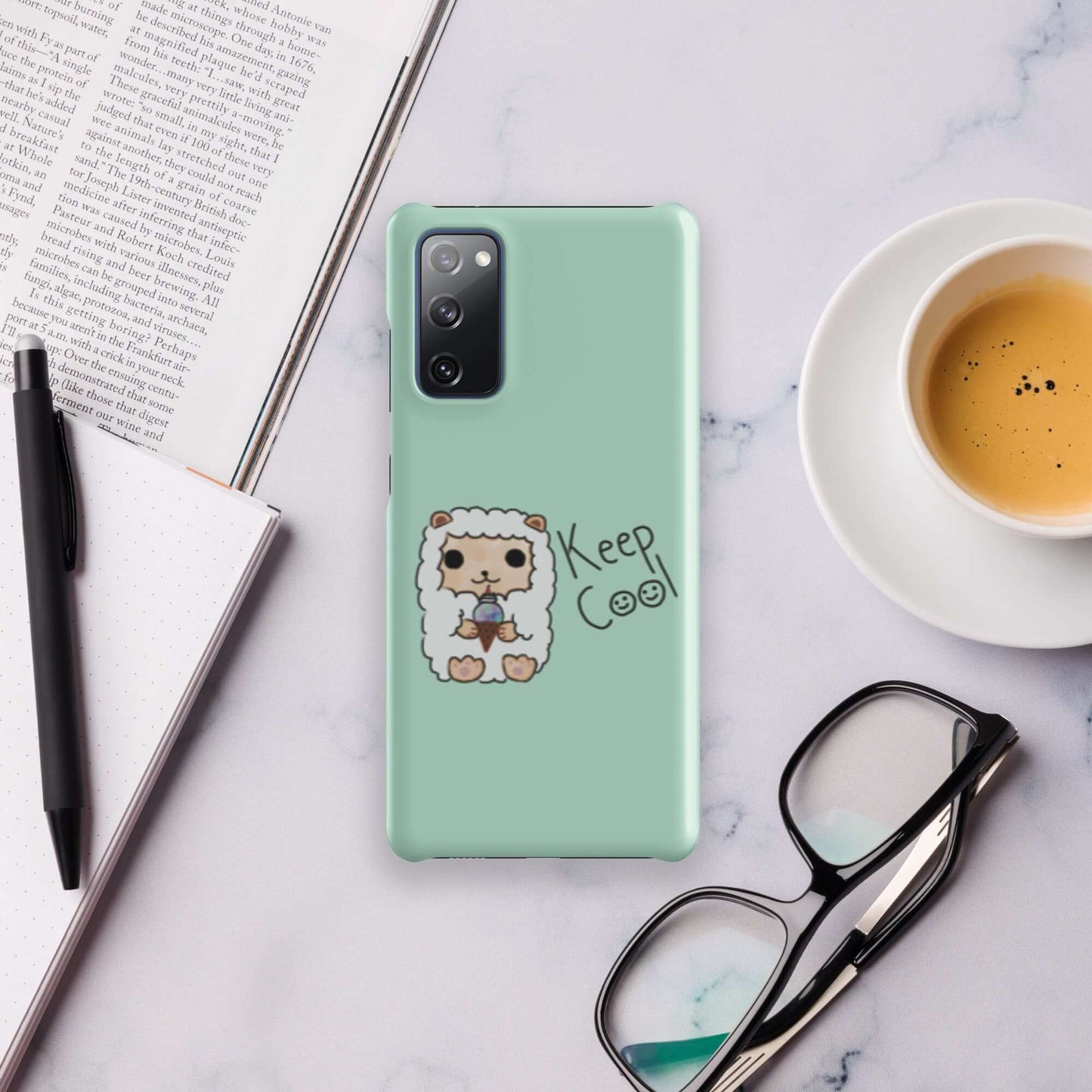 Snap case for Samsung®-Green