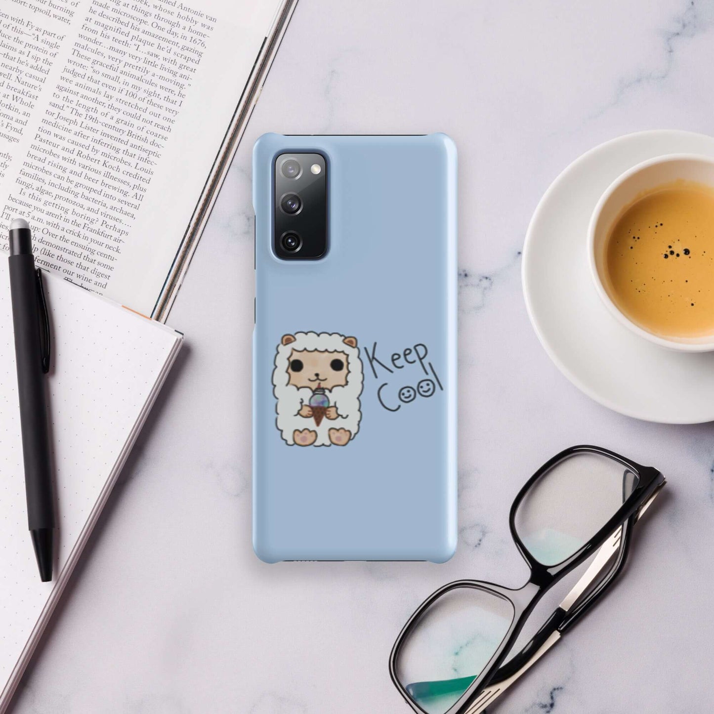 Snap case for Samsung®-Blue