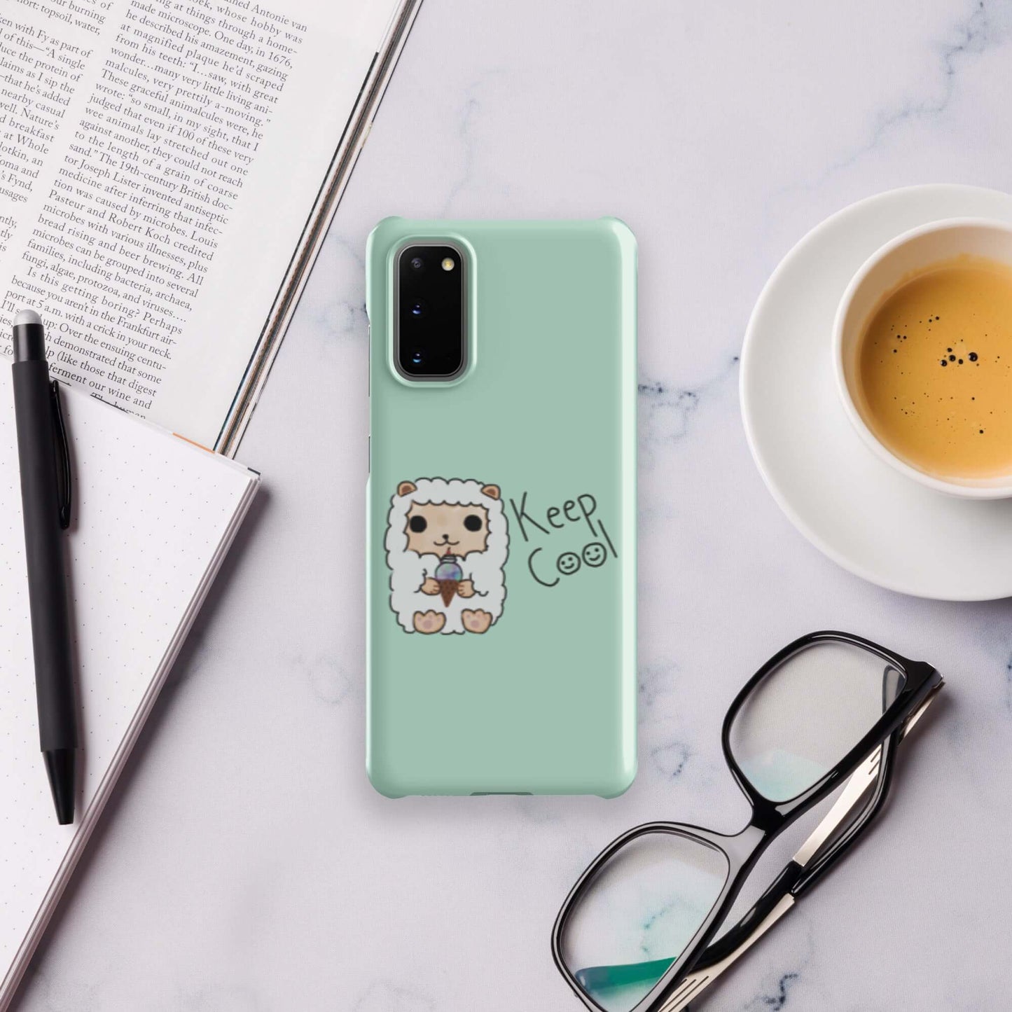 Snap case for Samsung®-Green