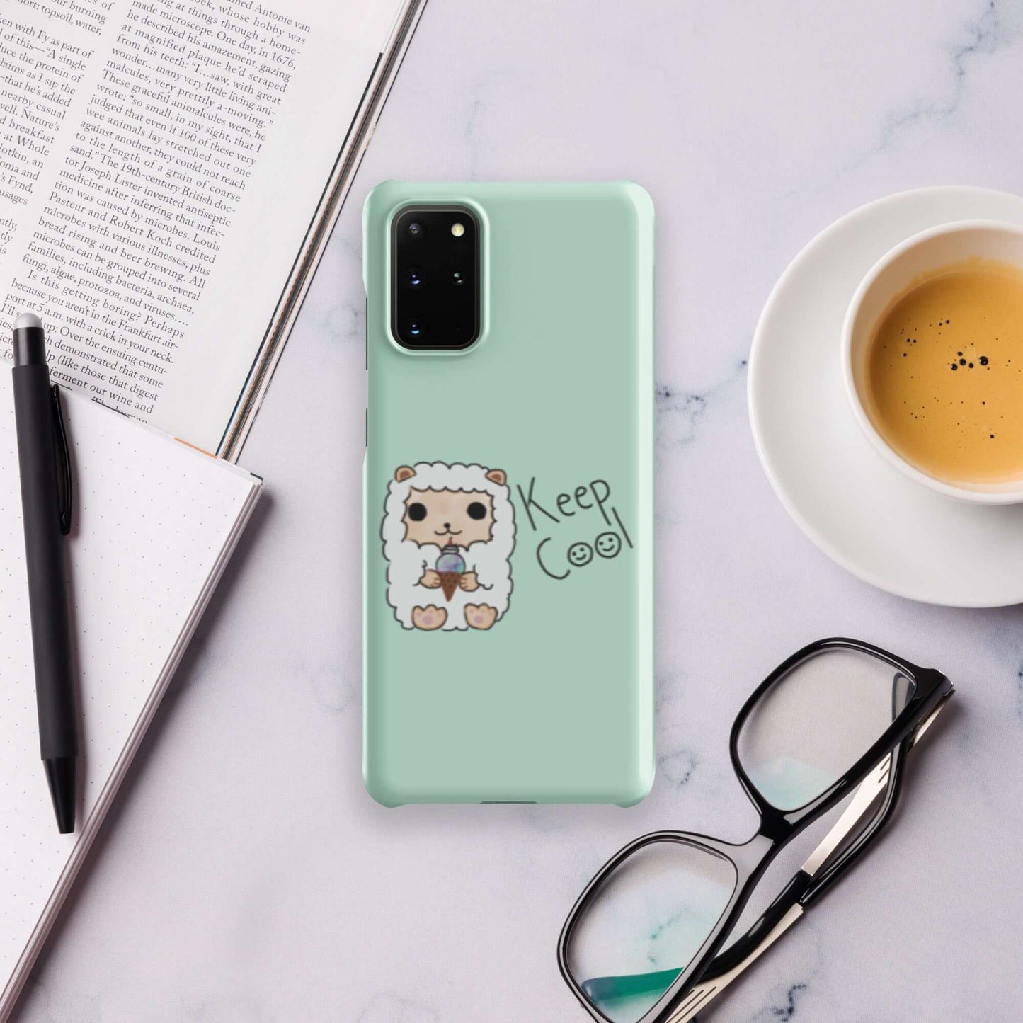 Snap case for Samsung®-Green