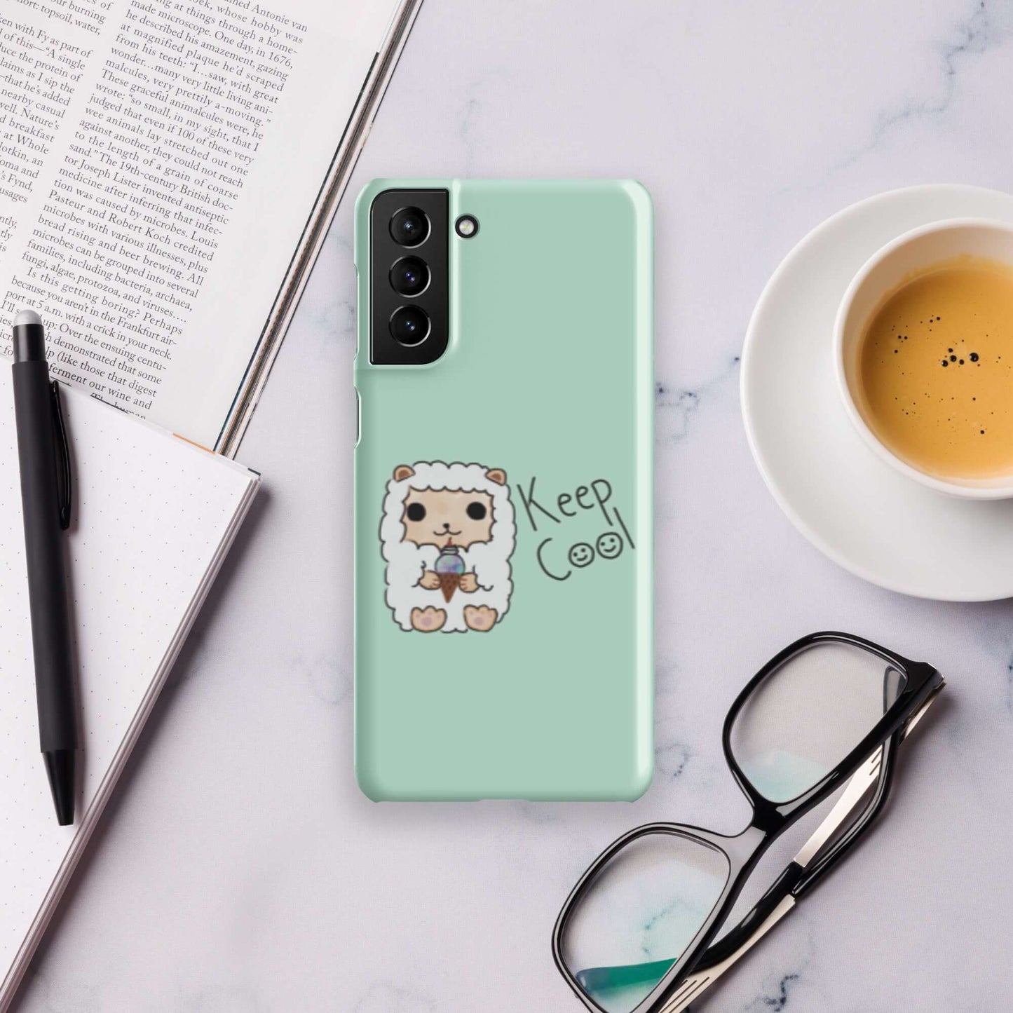 Snap case for Samsung®-Green
