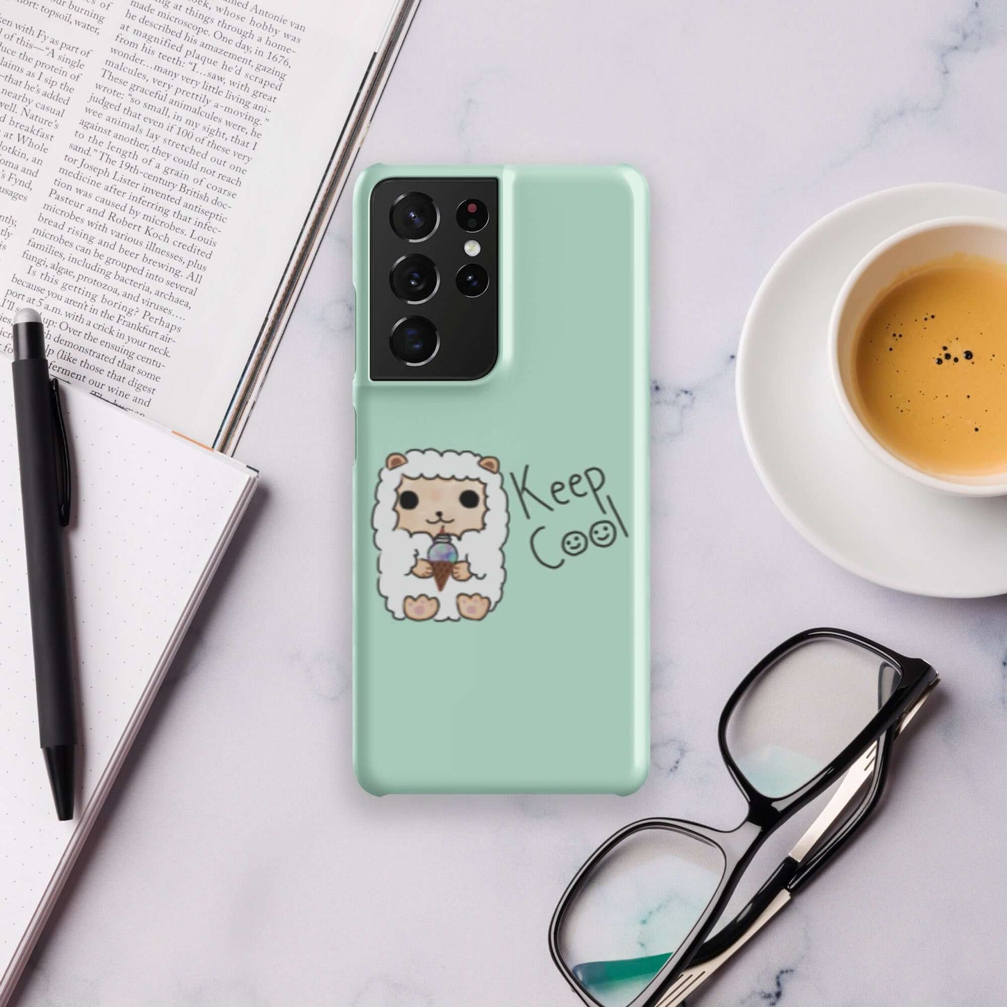 Snap case for Samsung®-Green