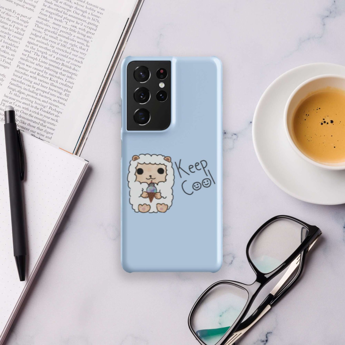 Snap case for Samsung®-Blue