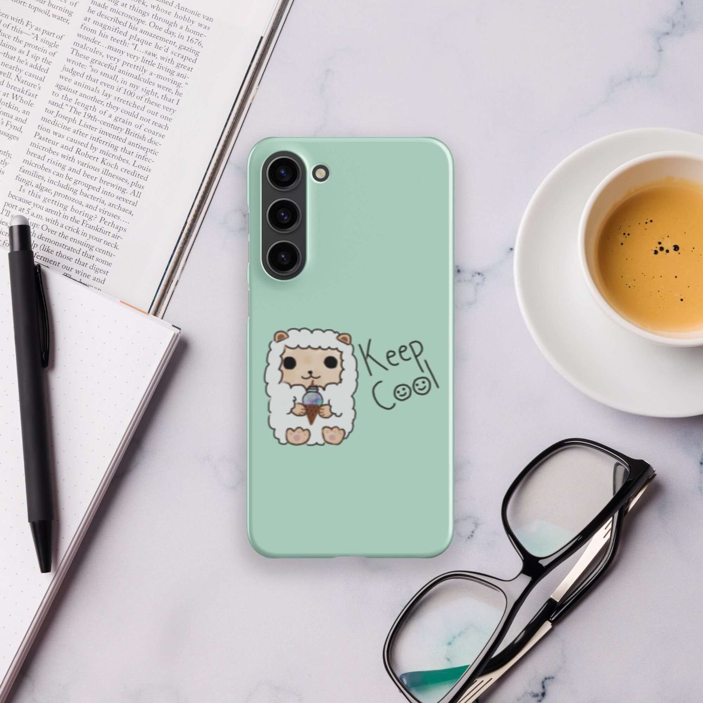 Snap case for Samsung®-Green