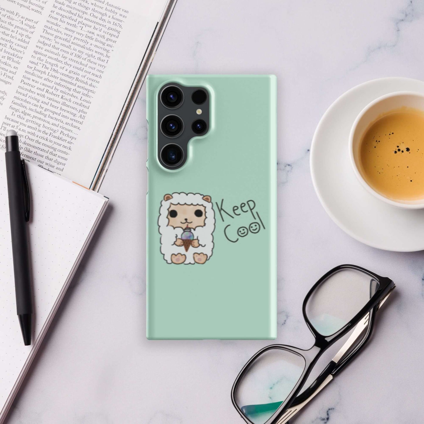 Snap case for Samsung®-Green